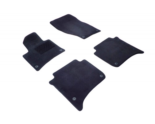 Ворсовые коврики LUX для Volkswagen Touareg II 2010-2018 Фото