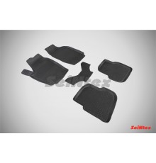 Резиновые коврики с высоким бортом для Volkswagen Polo Sedan V 2010-2018