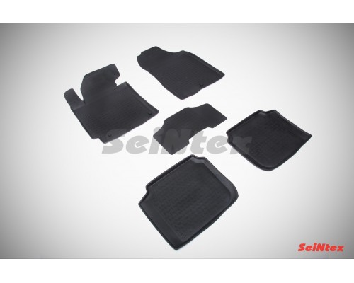 Резиновые коврики с высоким бортом для Hyundai Elantra V 2011-2016 Фото