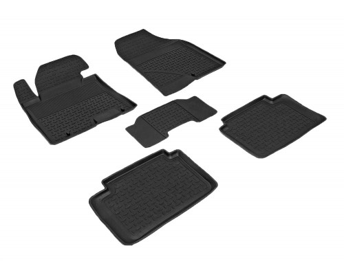 Резиновые коврики с высоким бортом для Hyundai i30 new 2012-2017 Фото