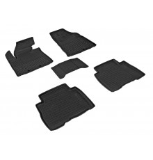 Резиновые коврики с высоким бортом для KIA Sorento 2013-2020