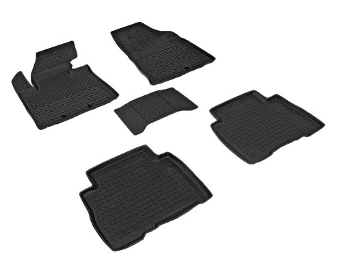 Резиновые коврики с высоким бортом для KIA Sorento 2013-2020 Фото