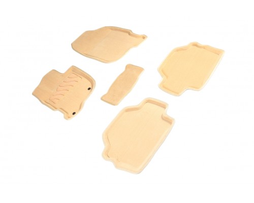 Ворсовые 3D коврики для Mitsubishi Pajero Sport II 2008-2015 Фото