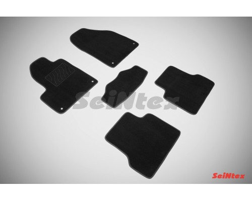 Ворсовые коврики LUX для Jeep Cherokee V 2014-н.в. Фото