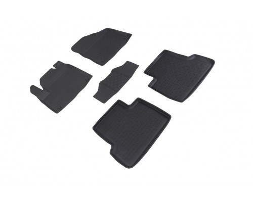 Резиновые коврики с высоким бортом для Jeep Cherokee V 2013-н.в. Фото