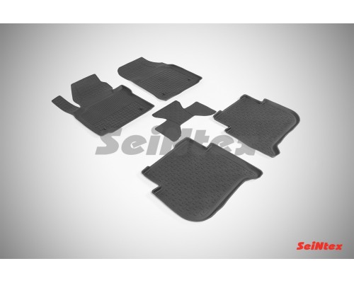 Резиновые коврики с высоким бортом для Volkswagen Touran II 2010-2015 Фото