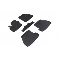 Резиновые коврики с высоким бортом для Ford Focus III (рест.) 2015-2019