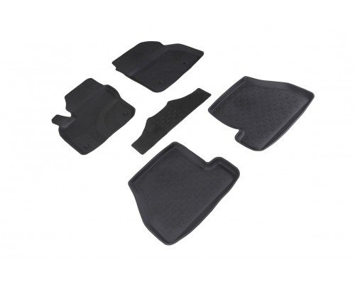 Резиновые коврики с высоким бортом для Ford Focus III (рест.) 2015-2019 Фото