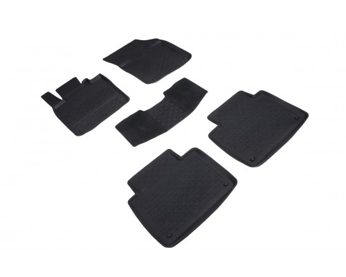 Резиновые коврики с высоким бортом для Volvo V90 Cross Country 2016-н.в. Фото