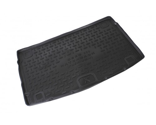 Полиуретановый коврик в багажник для KIA Cee`d III Hatchback Premium 2018-н.в. Фото