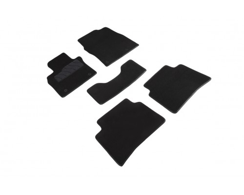 Ворсовые коврики LUX для Mazda 3 hatch 2019-н.в. Фото