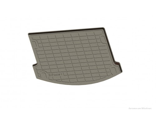Полиуретановый коврик в багажник для Jaguar E-Pace 2017-н.в. Фото