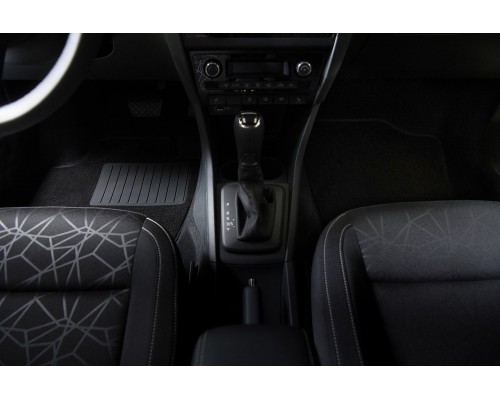 Ворсовые коврики LUX для Volkswagen Polo VI 2020-н.в. Фото