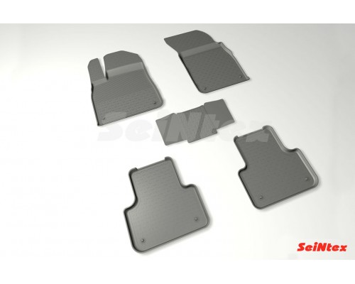 Резиновые коврики с высоким бортом для Audi Q7 II 2015-н.в. Фото