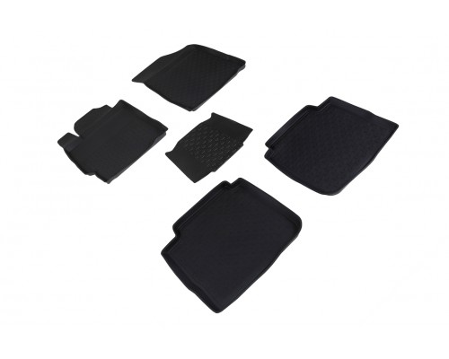Резиновые коврики с высоким бортом для Toyota Camry VI (XV40) 2006-2012 Фото
