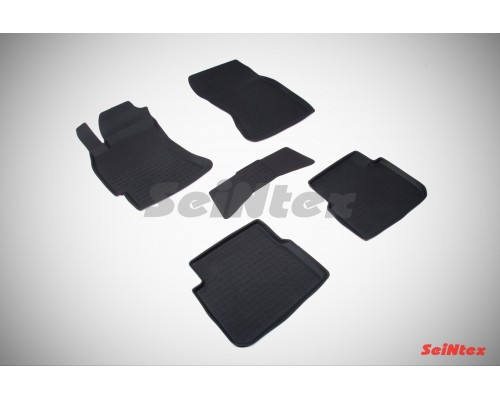 Резиновые коврики с высоким бортом для Subaru Forester III 2008-2012 Фото