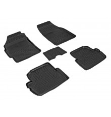 Резиновые коврики с высоким бортом для Ravon R2 2016-н.в