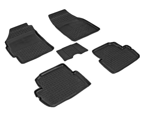 Резиновые коврики с высоким бортом для Ravon R2 2016-н.в Фото