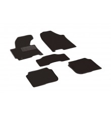 Ворсовые коврики LUX для Hyundai Elantra 2011-2015