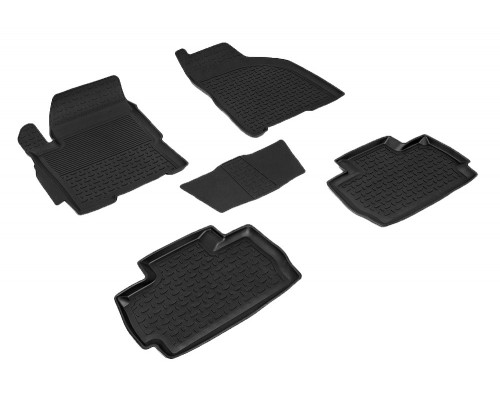 Резиновые коврики с высоким бортом для Chery Very 2011-н.в. Фото