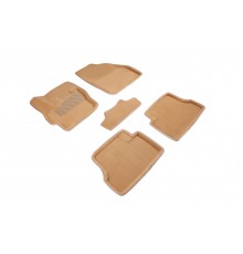 Ворсовые 3D коврики для Mazda 3 II (BL) 2009-2013