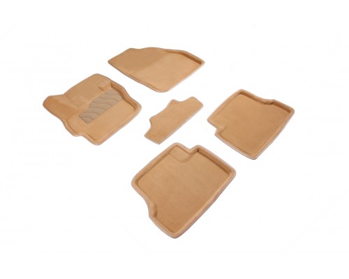 Ворсовые 3D коврики для Mazda 3 II (BL) 2009-2013 Фото