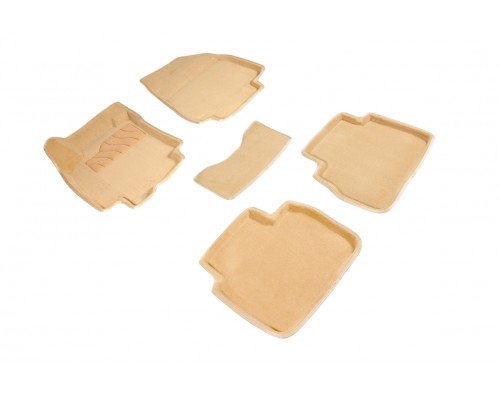 Ворсовые 3D коврики для Nissan Tiida 2007-2015 Фото