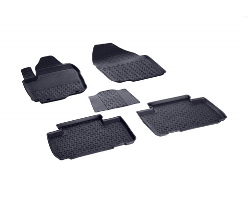 Резиновые коврики с высоким бортом для Toyota RAV4 IV 2012-2019 Фото