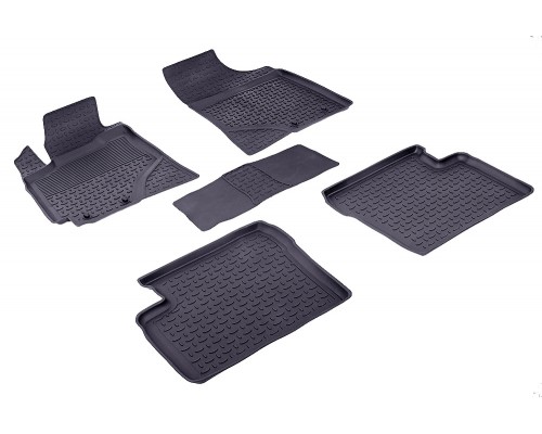 Резиновые коврики с высоким бортом для Geely Emgrand 2013-2019 Фото