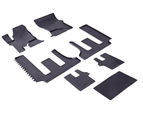 Резиновые коврики Сетка для Ssang Yong Stavic 2013-н.в. Фото