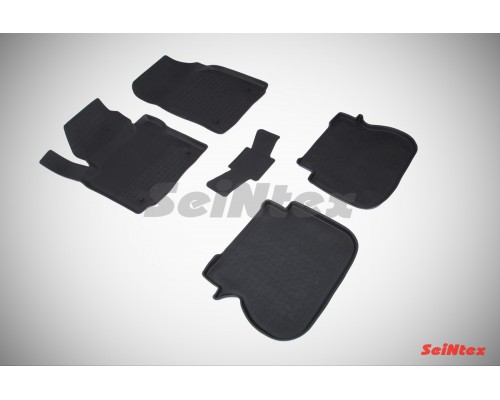 Резиновые коврики с высоким бортом для Volkswagen Caddy III rest 2010-2015 Фото