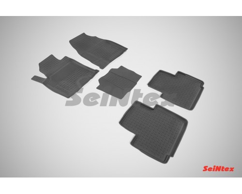 Резиновые коврики с высоким бортом для Haval H2 2015-н.в. Фото