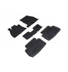 Резиновые коврики с высоким бортом для KIA Stinger 2017-н.в.