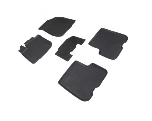 Резиновые коврики с высоким бортом для Renault Sandero II 2014-н.в. Фото