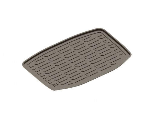 Полиуретановый коврик в багажник для Tesla Model 3 (задний нижний) 2017-н.в. Фото