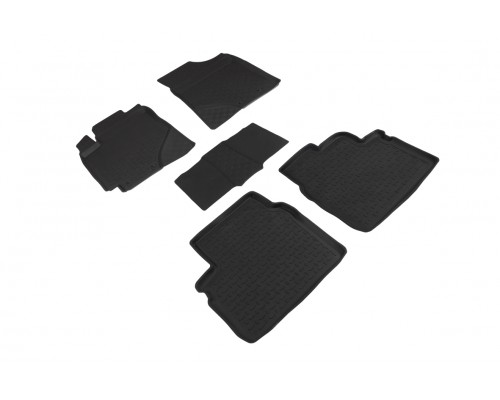 Резиновые коврики с высоким бортом для Geely Emgrand 2019-н.в. Фото