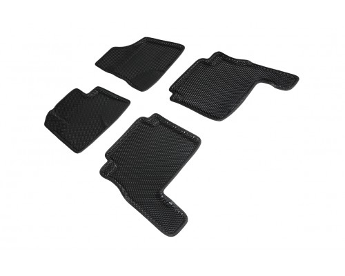 Коврики EVA 3D ромб для Hyundai Santa Fe II рест. 2010-2012 Фото