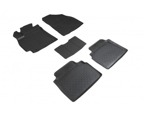 Резиновые коврики с высоким бортом для Hyundai Elantra VII (CN7) 2020-н.в. Фото