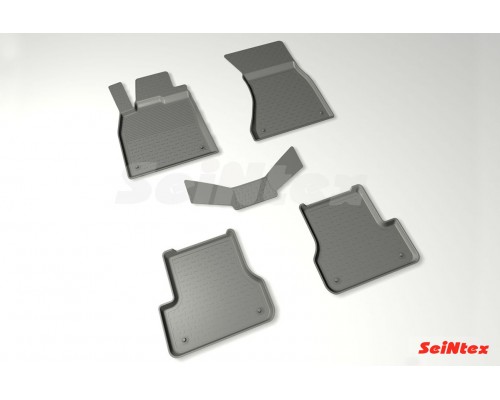 Резиновые коврики с высоким бортом для Audi A6 IV (C7) 2011-2018 Фото