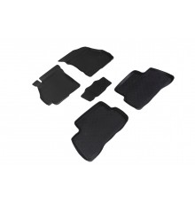 Резиновые коврики с высоким бортом для Hyundai Accent 2000-2012