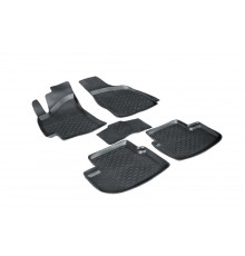Резиновые коврики с высоким бортом для Chevrolet Lanos 2005-2009
