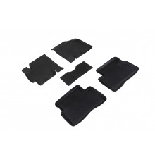 Резиновые коврики с высоким бортом для KIA Rio II 2005-2011