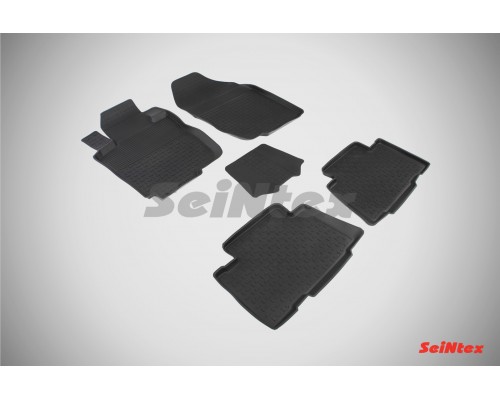 Резиновые коврики с высоким бортом для Toyota RAV4 III 2008-2012 Фото