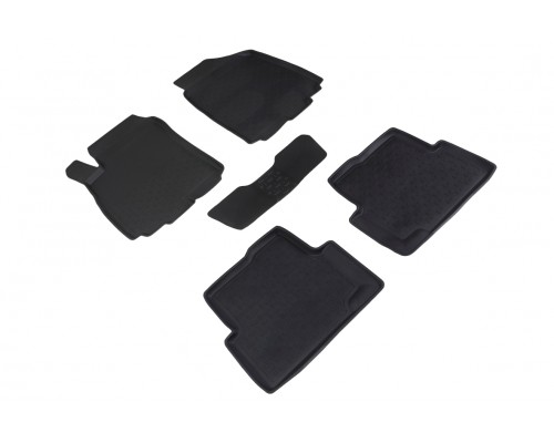 Резиновые коврики с высоким бортом для Ravon R4 2016-н.в. Фото