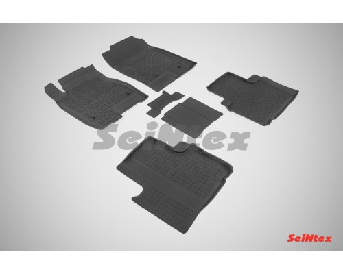 Резиновые коврики с высоким бортом для Haval H6 2015-н.в. Фото