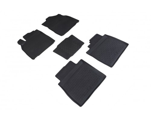 Резиновые коврики с высоким бортом для Lexus ES VI 2012-н.в. Фото