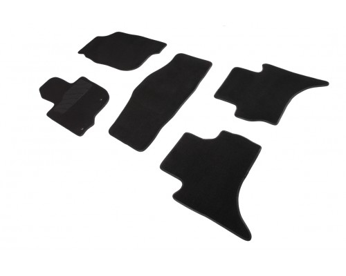 Ворсовые коврики LUX для Mitsubishi L200 V (кр. арабской сборки) 2015-н.в. Фото