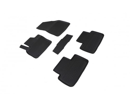 Резиновые коврики с высоким бортом для Volvo XC40 2017-н.в. Фото