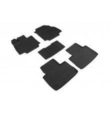 Резиновые коврики с высоким бортом для Toyota RAV4 V АКПП  2019-н.в.