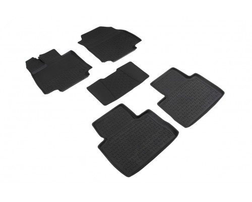 Резиновые коврики с высоким бортом для Toyota RAV4 V АКПП  2019-н.в. Фото